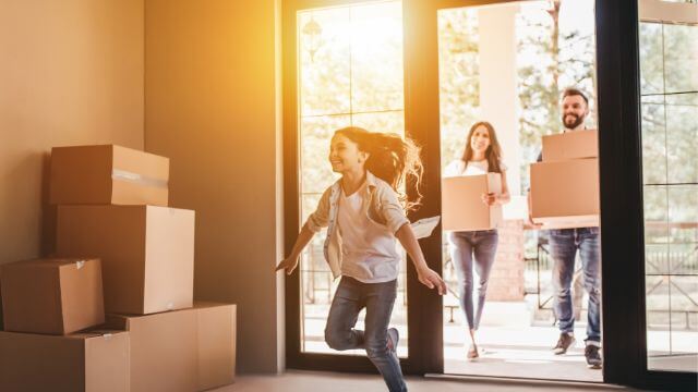 family-moving-into-new-house